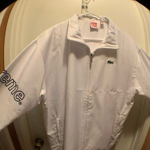 Supreme X Lacoste light weight jacket